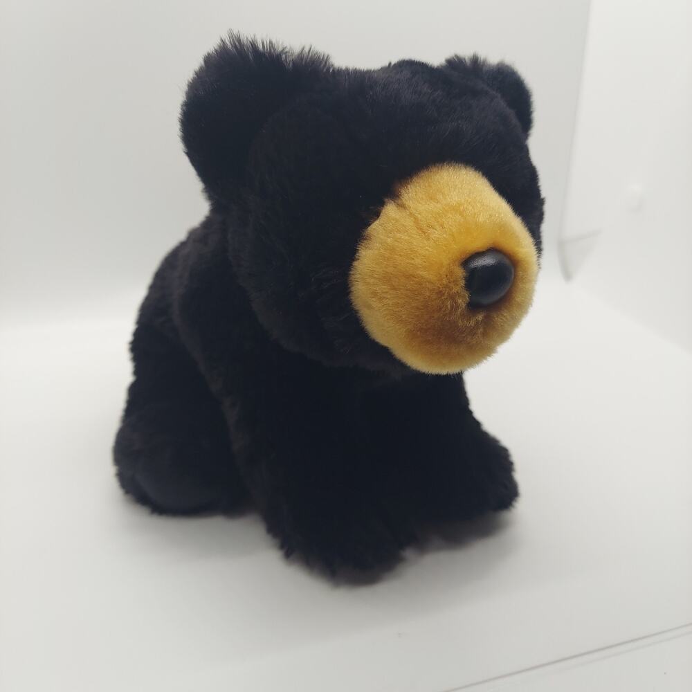 Douglas Supersoft Black Bear Plush Stuffed Animal Cub 4468 Small 9" Tan 04/2025